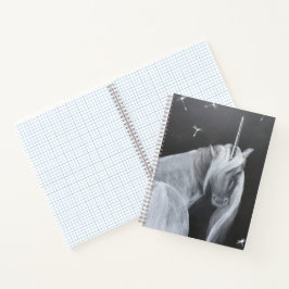 Cuaderno en espiral de unicornio