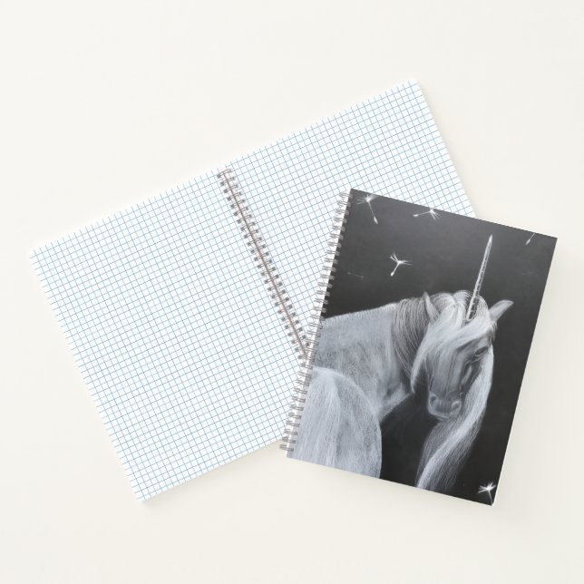 Cuaderno en espiral de unicornio (Interior)