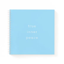 Cuaderno en espiral de verdadera paz interior