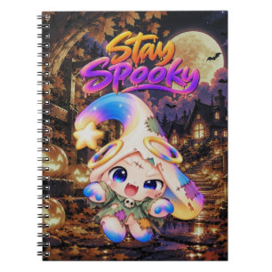 Cuaderno en espiral de Zessi - "Stay Spooky" Hallo