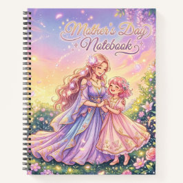 Cuaderno en espiral del Día de la Madre