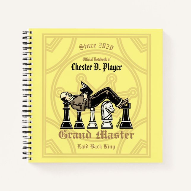 Cuaderno en espiral del Gran Maestro (Anverso)