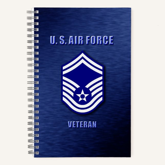 Cuaderno en espiral del Sargento Maestro Superior  (Anverso)