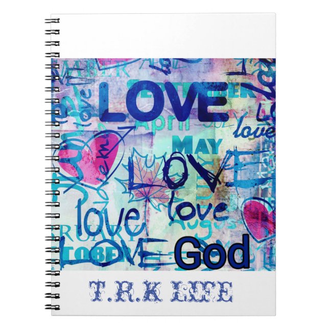 CUADERNO EN ESPIRAL DIOS ES AMOR (NUEVO) (Frente)