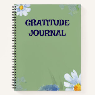 Cuaderno en espiral elegante   Diario minimalista 