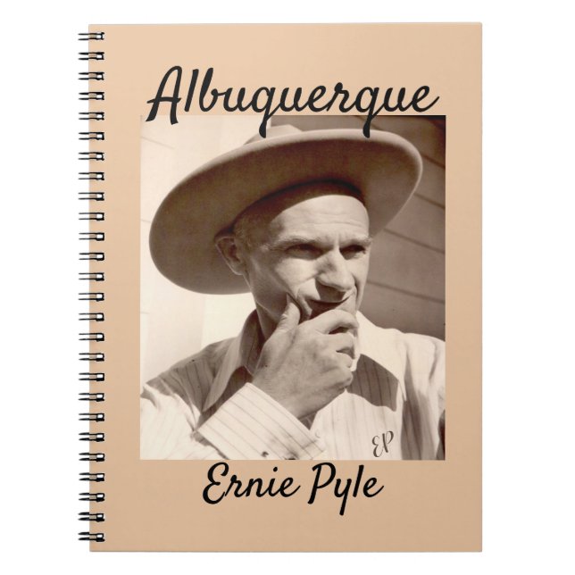 Cuaderno en espiral Ernie Pyle Albuquerque Nuevo M (Frente)