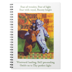 Cuaderno en espiral ESTRELLA DE MARAVILLA 6,5x8,75