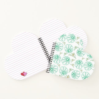 Cuaderno en espiral Floral Calm Mint