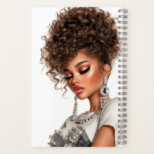 Cuaderno en espiral Gemstone Glow Glam Girl