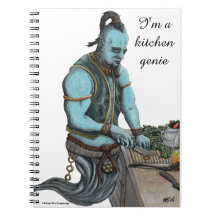 Cuaderno en espiral Genie Cooking Kitchen Magic