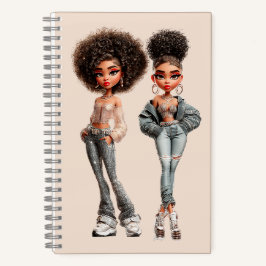 Cuaderno en espiral Glow Getter Duo