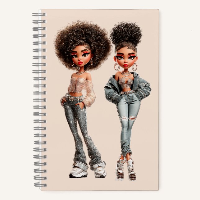 Cuaderno en espiral Glow Getter Duo (Anverso)