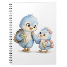 Cuaderno en espiral Hermanos Pájaro Azul Dulce