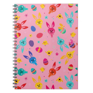 Cuaderno en espiral infantil de diseño divertido y
