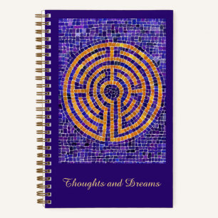 Cuaderno en espiral LABERINTO MOSAICO 5.5x8.5