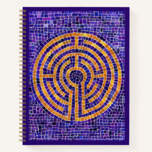Cuaderno en espiral LABERINTO MOSAICO 8.5x11