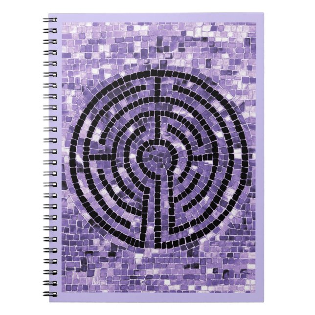 Cuaderno en espiral LABERINTO VI 6.5x8.75 - Amatis (Frente)