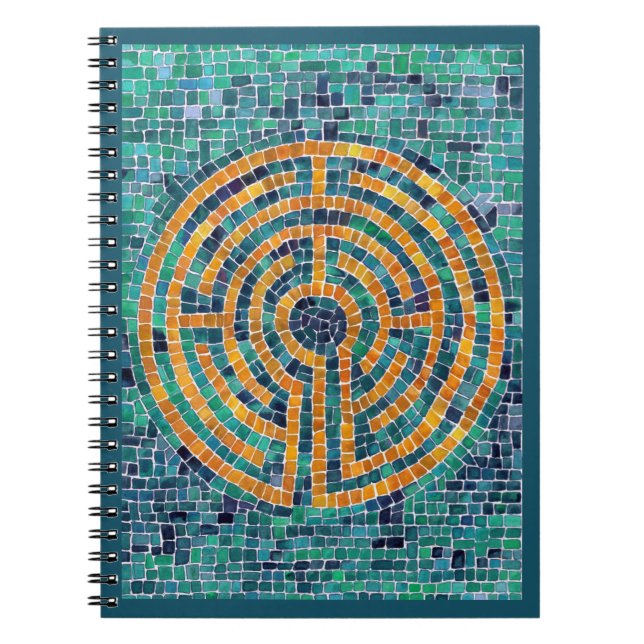 Cuaderno en espiral LABYRINTH II 6.5x8.75 (Frente)