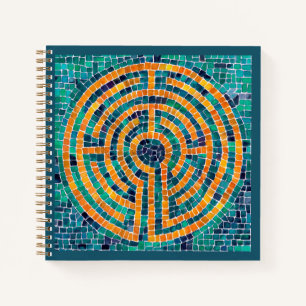 Cuaderno en espiral LABYRINTH II 8.5x8.5