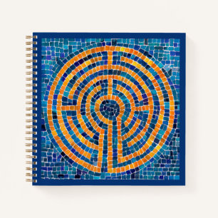 Cuaderno en espiral LABYRINTH IV 8.5x8.5
