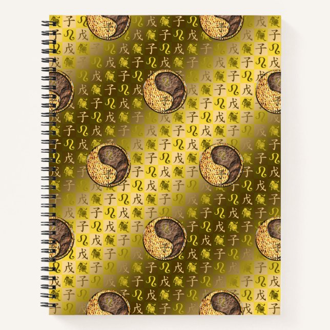 Cuaderno en espiral Leo & Earth Rat (Anverso)