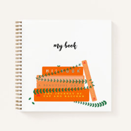 Cuaderno en espiral lindo | Mi libro