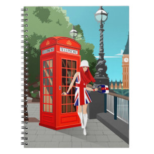 Cuaderno en espiral London Calling