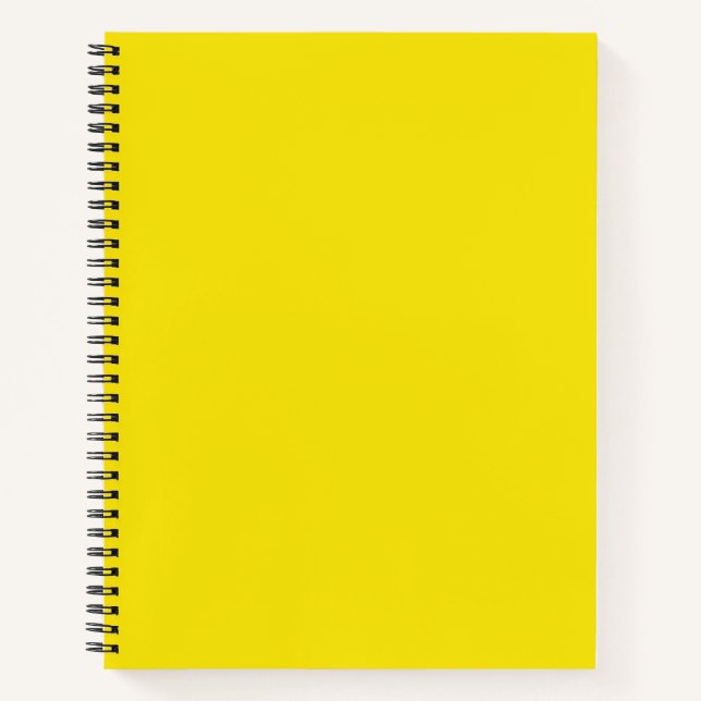 Cuaderno en espiral Luxe Limón (Anverso)