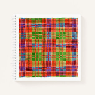 Cuaderno en espiral MAC RAE TARTAN 8.5x8.5