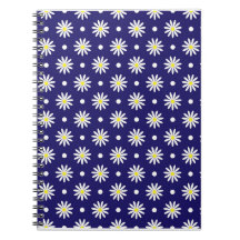 Cuaderno en espiral Midnight Daisy