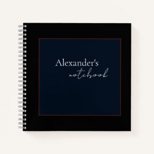 Cuaderno en espiral moderno