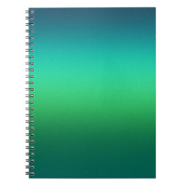 Cuaderno en espiral moderno mini con gradiente de 