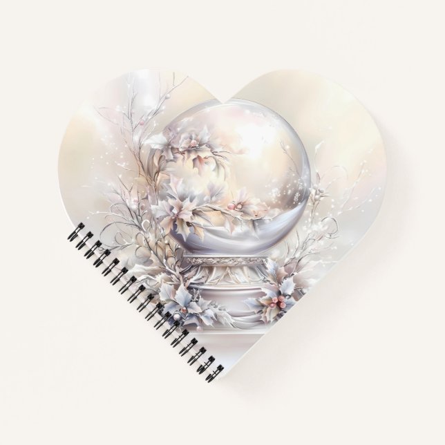 Cuaderno en espiral - Navidad Victoriana de Invier (Anverso)