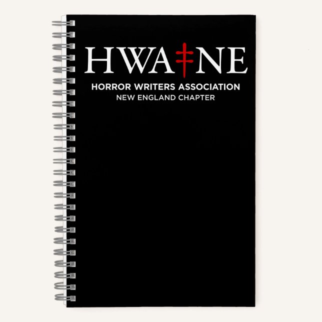Cuaderno en espiral negro HWA-NE 6/25 (Anverso)