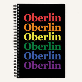 Cuaderno en espiral Oberlin Pride