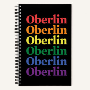 Cuaderno en espiral Oberlin Pride