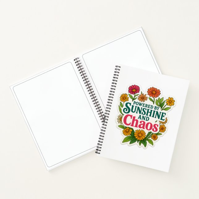 🌞 Cuaderno en espiral para almas salvajes 🌸📓 (Interior)