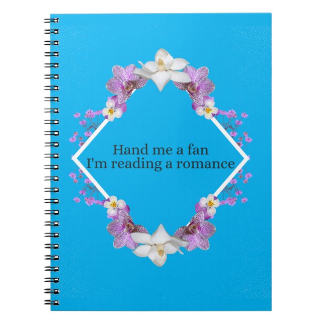 Cuaderno en espiral para amantes del romance (Frente)