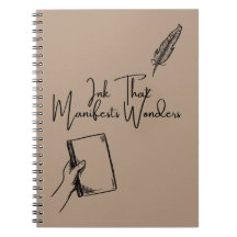 Cuaderno En Espiral Para Escritores Que Manifiesta