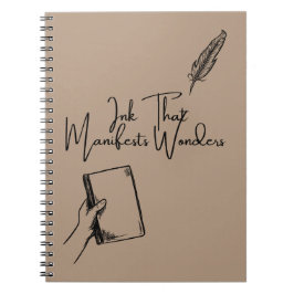 Cuaderno En Espiral Para Escritores Que Manifiesta