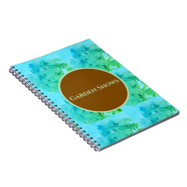 Cuaderno en espiral para espectáculos de jardín (Lado Derecho)