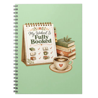 Cuaderno en espiral para lectores de fin de semana