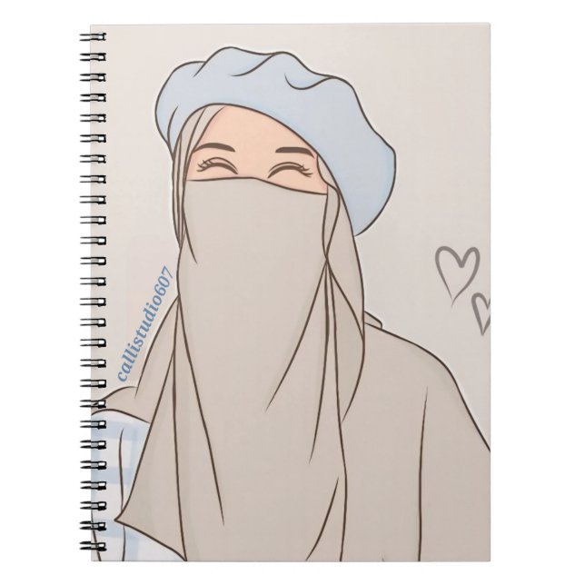 Cuaderno en espiral para niñas (Frente)
