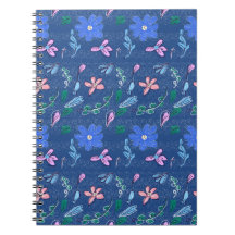 Cuaderno en espiral para primavera