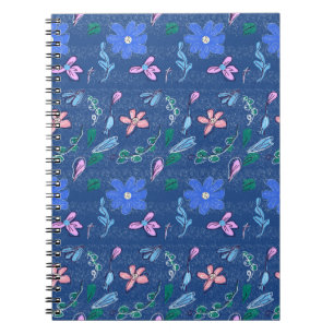 Cuaderno en espiral para primavera