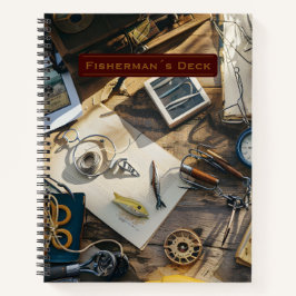 Cuaderno en espiral personalizado Fisherman’s Deck