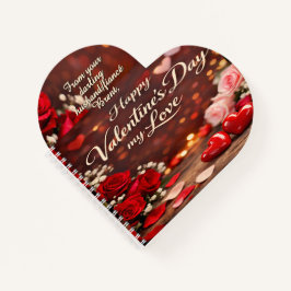 Cuaderno en espiral 'Por siempre tu San Valentín'