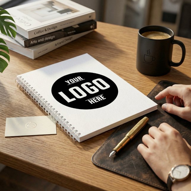 Cuaderno en espiral promocional empresarial con lo (Custom Logo Business Promotional Spiral Notebook)