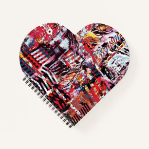 Cuaderno en espiral: Pulso fragmentado