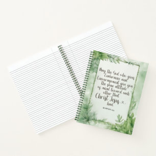 Cuaderno en espiral - Romanos 15:5